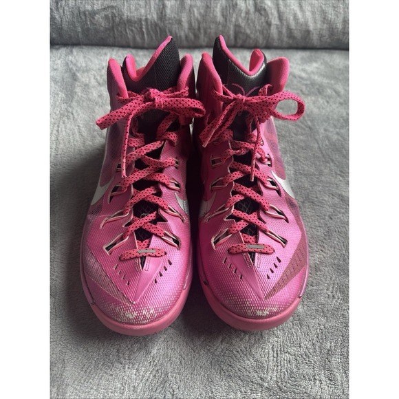 Nike Hyperdunk Think Pink 2014 Basketball Shoes Sneakers Men's Size 8.5 - Picture 8 of 9